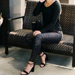 ZYIA Active Rose Gold Fleck Light n Tight Hi-Rise 7/8 24” Leggings